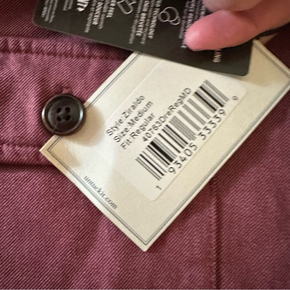 Untuckit Red Ziraldo Flannel Quilted Lined ButtonDown Shirt Jacket/Shacket NWT M - Picture 9 of 15